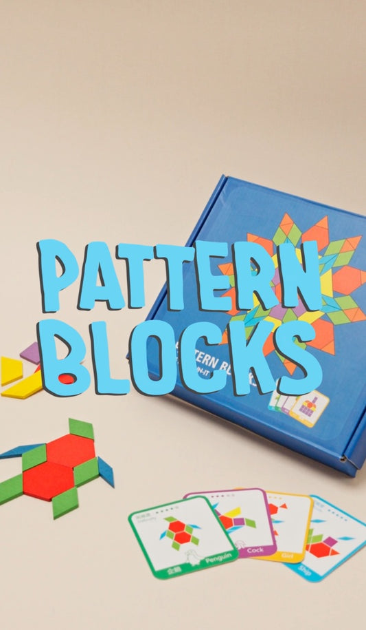 Interactive demonstration of the ChakaToys 155-piece Wooden Puzzle Set showing how to create patterns like animals and ships using geometric blocks.